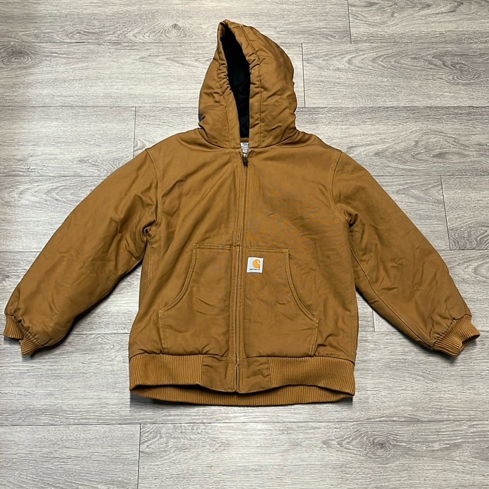 Boys Brown Carhartt Coat
